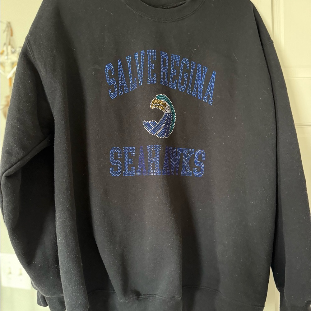 Black Salve Regina Seahawks Sweatshirt